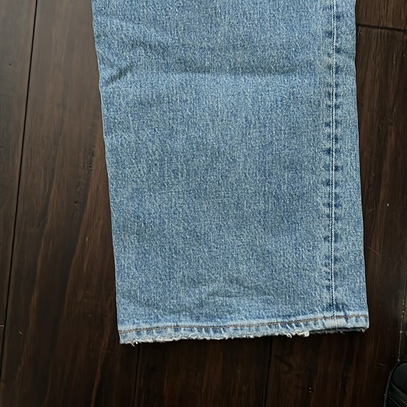 Abercrombie curve love jeans 90s relaxed size 31 long tried not worn - Picture 10 of 10